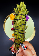 Load image into Gallery viewer, Floral Beauty Wand - Myrtle Rose Carnation Pepper Berry