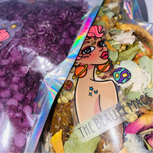 Load image into Gallery viewer, Full Moon Protection Magnesium Floral Salt Blend