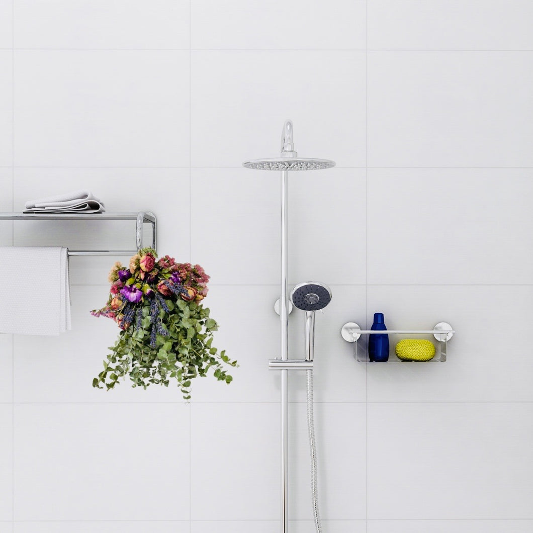Floral Eucalyptus Shower Wand - Statice Carnation Rose Lavender